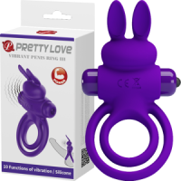 PRETTY LOVE VIBRANT PENIS RING 3 PURP PRETTY LOVE VIBRANT PENIS RING 3 PURP